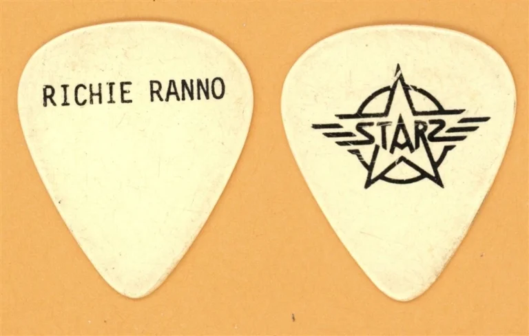 Starz Richie Ranno Vintage Guitar Pick - 1977 Violation Tour