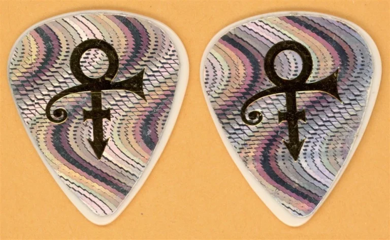 Prince D'Andrea Dual Holographic Vintage Guitar Pick - 1996 Emancipation Tour