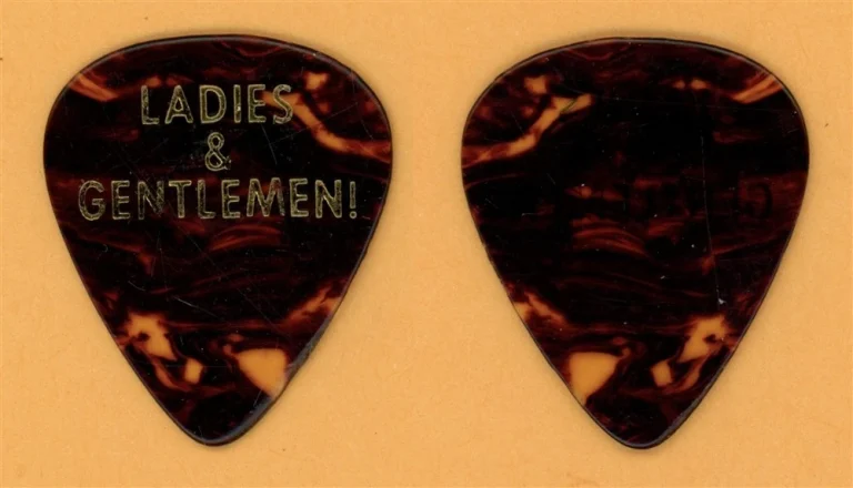 Eric Clapton Ladies & Gentleman Vintage Guitar Pick - 1990 World Tour