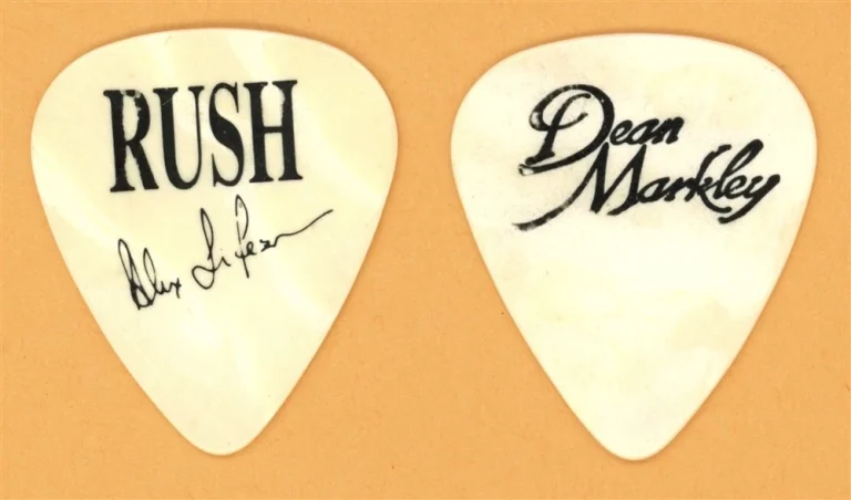 Rush Alex Lifeson 1st Vintage Guitar Pick - 1980 Permanent Waves Tour