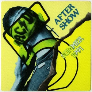AC/DC 1991 Razor's Edge Concert Tour After Show Backstage Pass