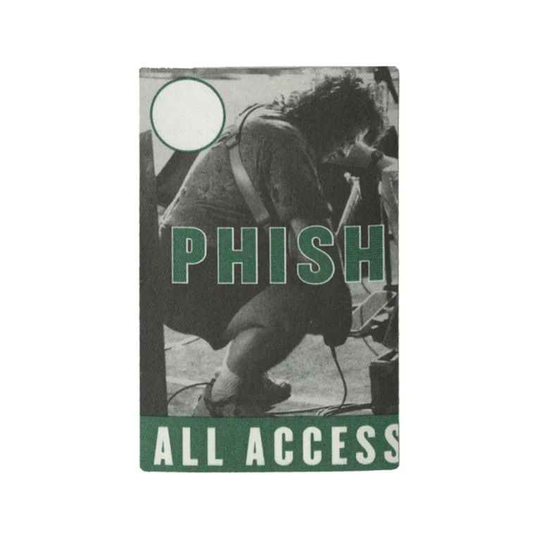 Phish 2000 Farmhouse Concert Tour All Access Backstage Pass