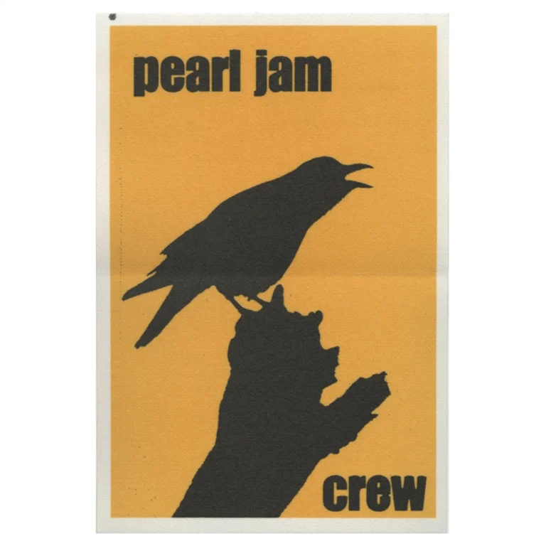 Pearl Jam 1998 Yield Concert Tour Crew Backstage Pass