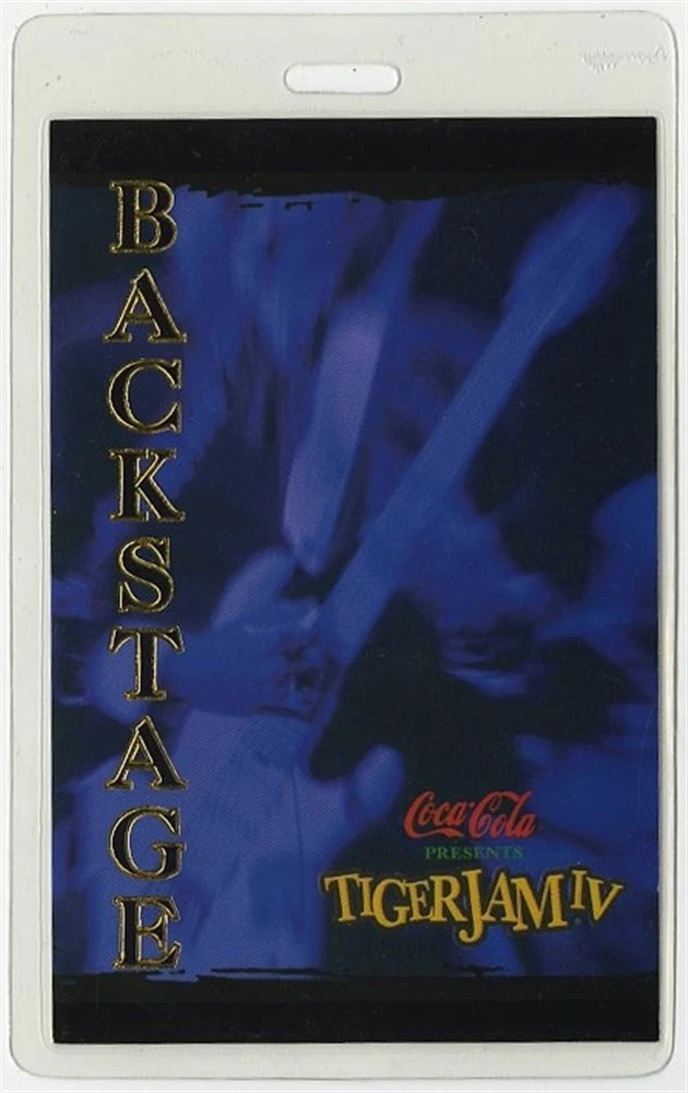 John Mellencamp 2001 Laminate Backstage Pass Third Eye Blind Bill Maher