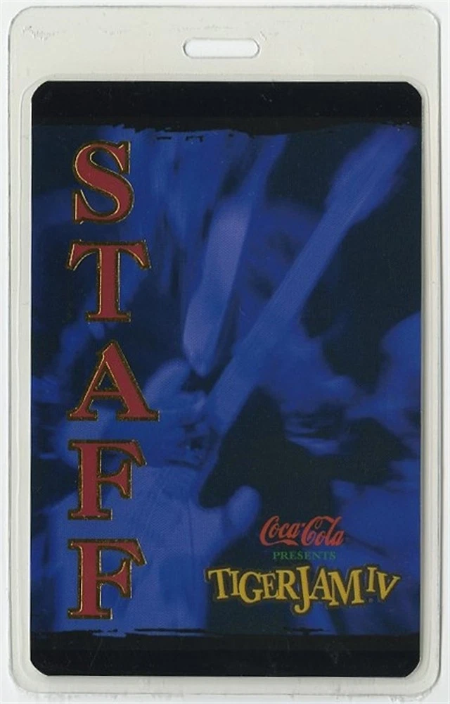 John Mellencamp 2001 Laminate Backstage Pass Third Eye Blind Bill Maher