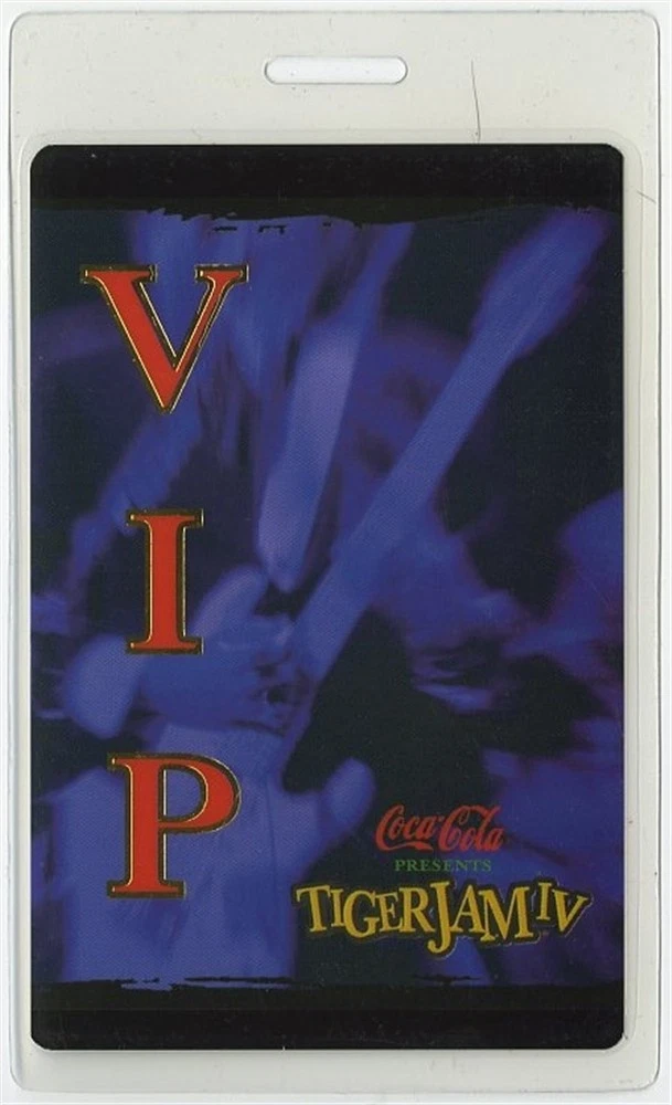 John Mellencamp 2001 Laminate Backstage Pass Third Eye Blind Bill Maher