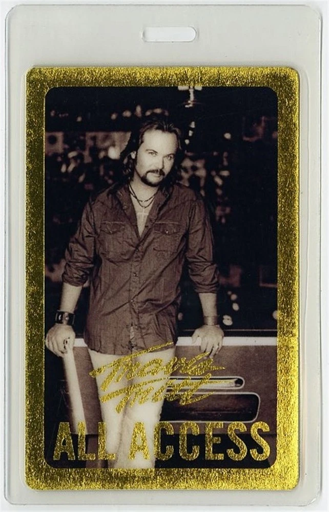 Travis Tritt 2004 Laminated Backstage Pass My Honky Tonk History Tour