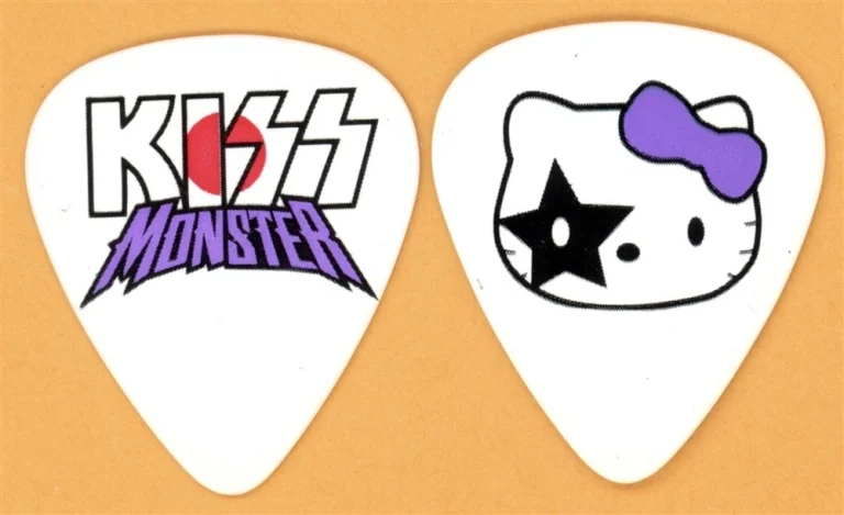 KISS Paul Stanley Vintage Guitar Pick - 2013 Japan Monster Tour