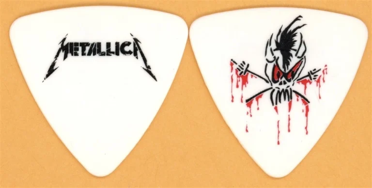 Metallica Robert Trujillo Vintage Guitar Pick - 2012 Beyond Magnetic Tour