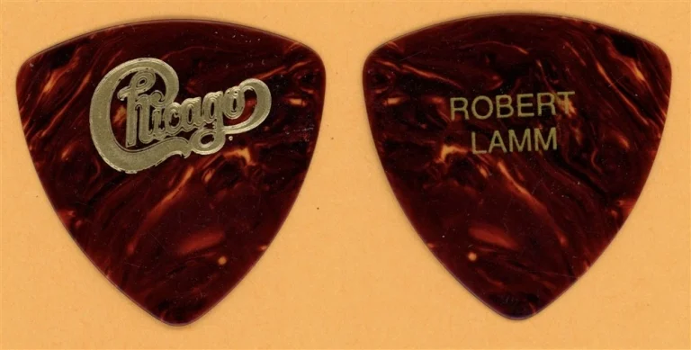 Chicago Robert Lamm Vintage Guitar Pick - 1991 Twenty 1 Tour