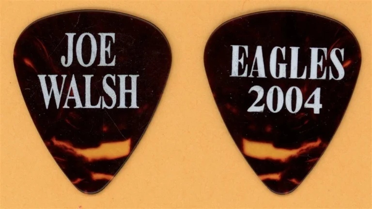 Eagles Joe Walsh Vintage Guitar Pick - 2004 Farewell Tour