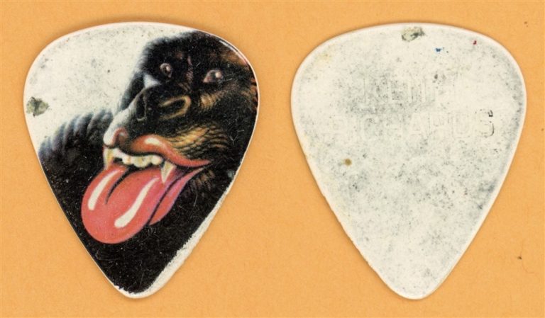 Rolling Stones Keith Richards Vintage Guitar Pick - 2012 50th Tour - Stage Used