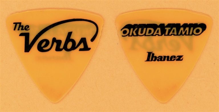 The Verbs Vintage Tour Guitar Pick