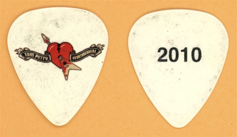 Tom Petty & The Heartbreakers Vintage Guitar Pick - 2010 Mojo Tour
