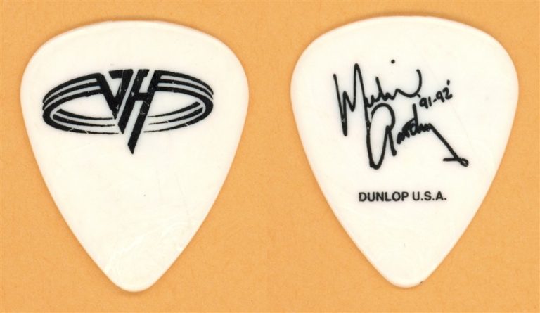 Van Halen Michael Anthony Vintage Guitar Pick - 1991 Carnal Knowledge Tour
