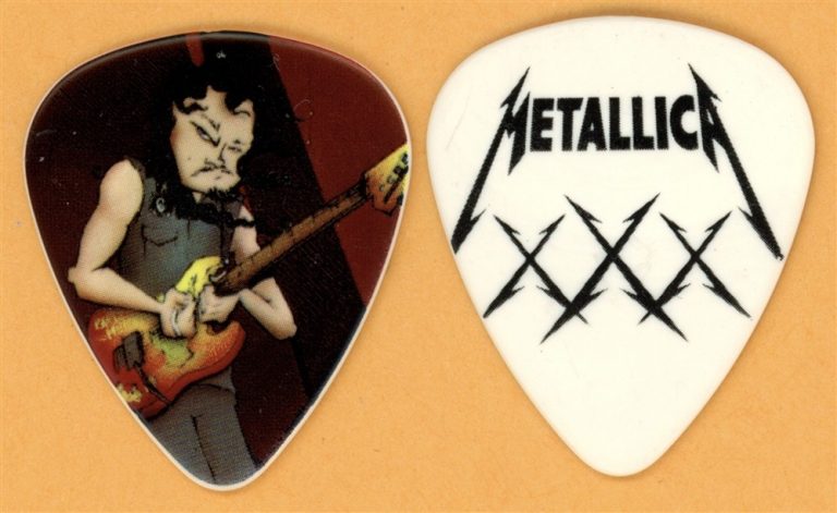 Metallica Kirk Hammett Vintage Guitar Pick - 2011 30th Anniversary Tour