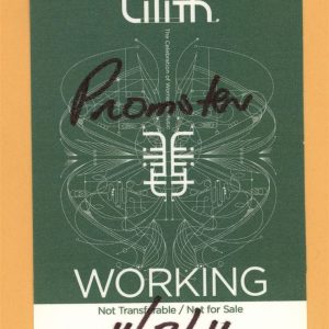 Sarah McLachlan 2011 Lilith Fair Concert Tour Backstage Pass