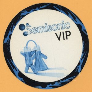 Semisonic 2001 Chemistry Concert Tour VIP Backstage Pass