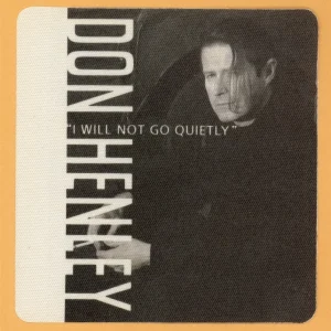 Don Henley 1989 The End of the Innocence Concert Tour Backstage Pass - Eagles