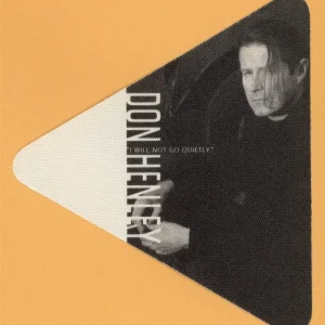 Don Henley 1989 The End of the Innocence Concert Tour Backstage Pass - Eagles