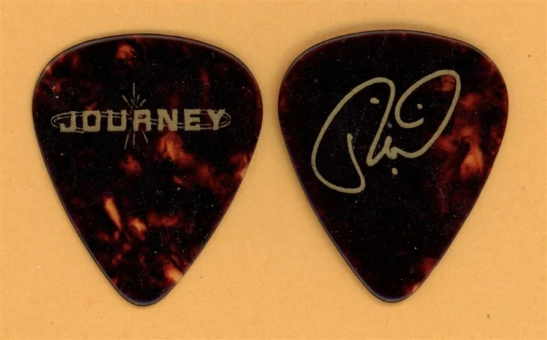 Journey Ross Valory Vintage Guitar Pick - 2001 Arrival Tour