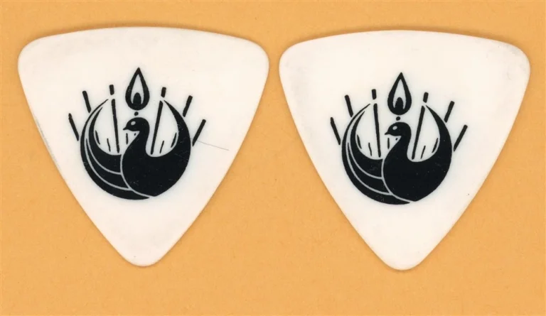 Jimmy Eat World Rick Burch Vintage Guitar Pick - 2010 Invented Tour