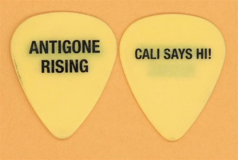 Antigone Rising Cali Says Hi! Vintage Guitar Pick - 2006 From The Ground Up Tour