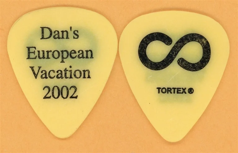 Hoobastank Dan Estrin Guitar Pick - 2002 European Vacation Tour