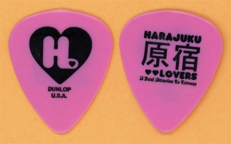 Gwen Stefani Gail Ann Dorsey Vintage Guitar Pick - 2005 Harajuku Tour