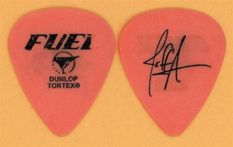 Fuel Jeff Abercrombie Vintage Guitar Pick - 2003 Natural Selection Tour