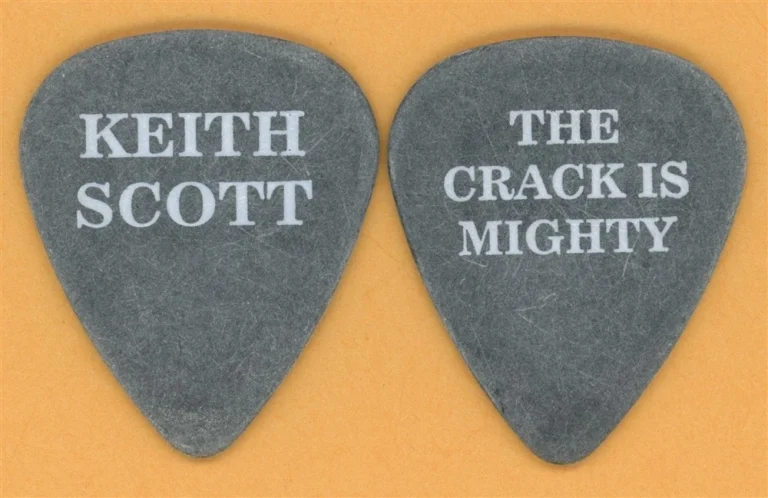 Bryan Adams Keith Scott The Crack is Mighty Vintage Guitar Pick - 2004 Tour