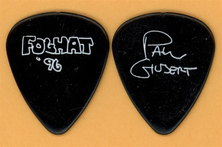 Foghat Paul Gilbert Mr. Big Racer X Vintage Guitar Pick - 1996 Tour