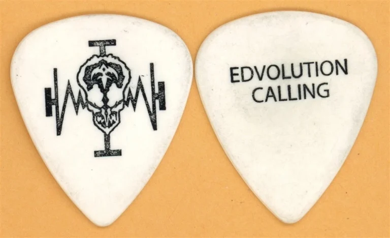 Queensryche Eddie Jackson Vintage Guitar Pick - 2004 Tribe Tour