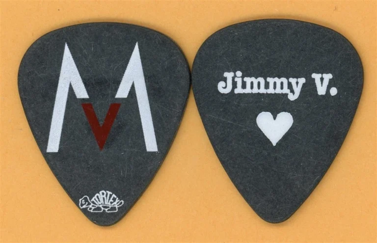 Maroon 5 James Valentine Vintage Guitar Pick - 2008 Before Long Tour