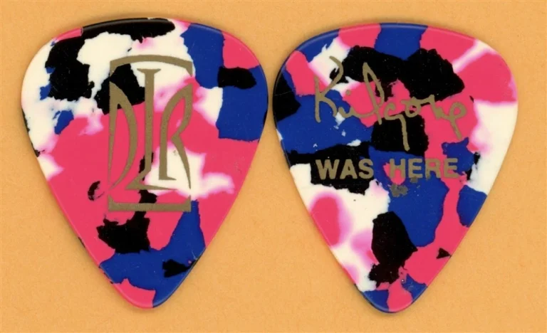 David Lee Roth Van Halen Terry Kilgore Vintage Guitar Pick - 1998 DLR Band Tour