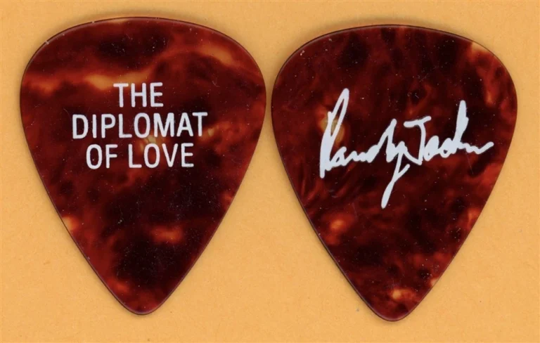 Journey Randy Jackson Vintage Guitar Pick - 1986 Raised on Radio Tour