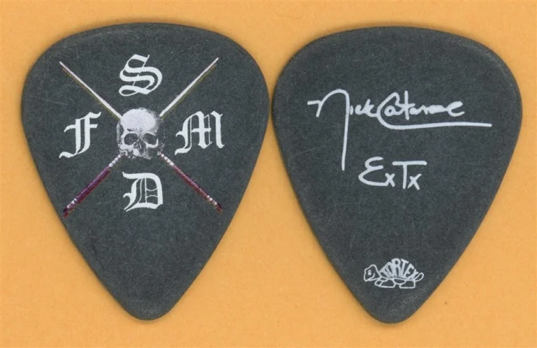 Black Label Society Nick Catanese Vintage Guitar Pick - 2006 Shot to Hell Tour