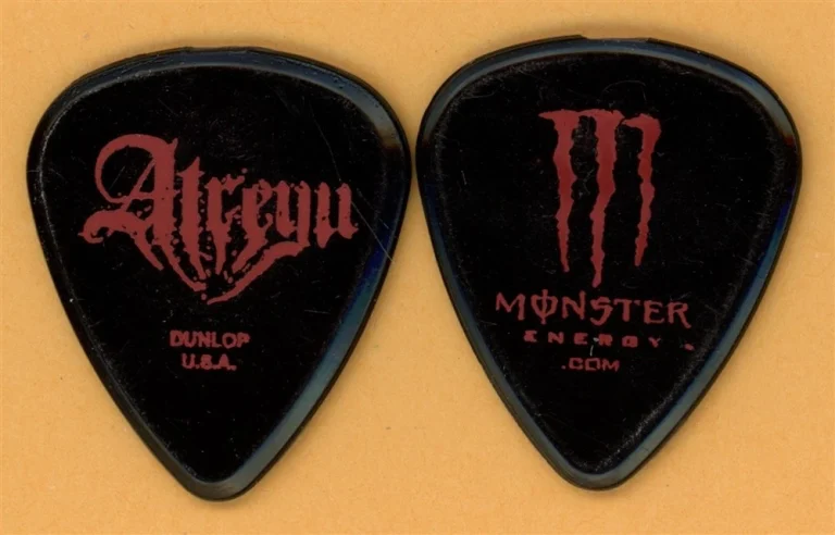 Atreyu Travis Miguel Vintage Guitar Pick - 2006 A Death-Grip On Yesterday Tour