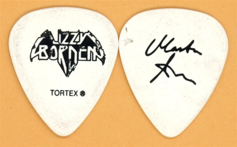 Lizzy Borden Marten Andersson Vintage Guitar Pick - 2006 Tour