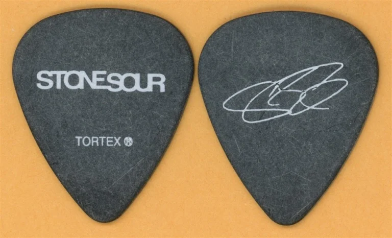 Stone Sour Sean Economaki Vintage Guitar Pick - 2007 Come Whatever May Tour