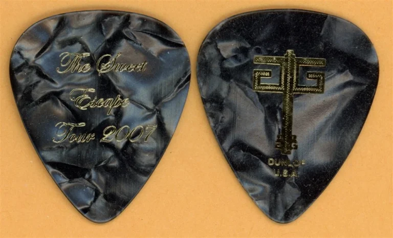 Gwen Stefani No Doubt Vintage Guitar Pick - 2007 Sweet Escape Tour