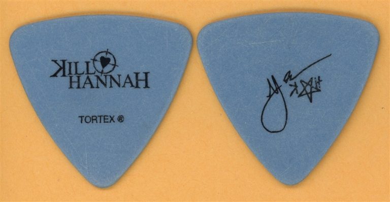 Kill Hannah Greg Corner Vintage Guitar Pick - 2008 Hope for the Hopeless Tour