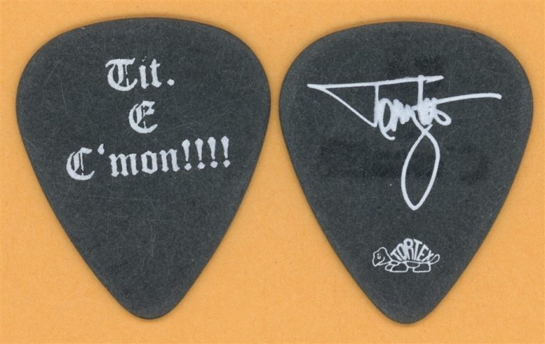 Motley Crue Tommy Lee Vintage Guitar Pick - 2008 Saints Tour