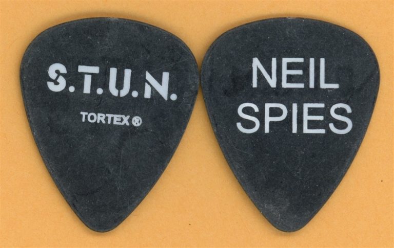 S.T.U.N. Neil Spies STUN Vintage Guitar Pick - 2003 Evolution of Energy Tour