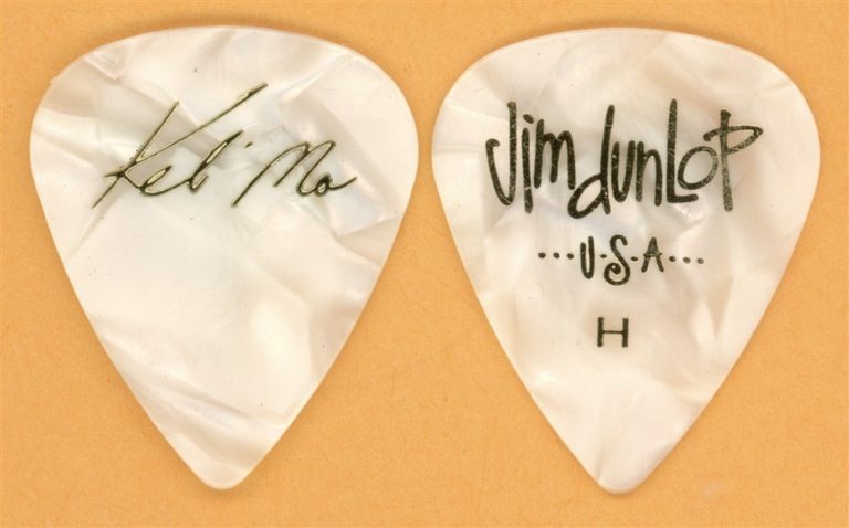 Keb Mo Kevin Moore Vintage Guitar Pick - 2007 US Tour
