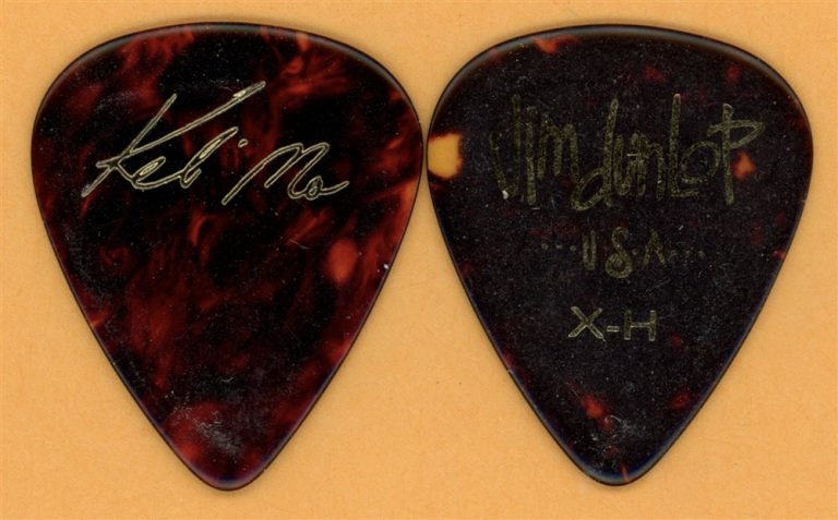 Keb Mo Kevin Moore Vintage Guitar Pick - 2007 US Tour