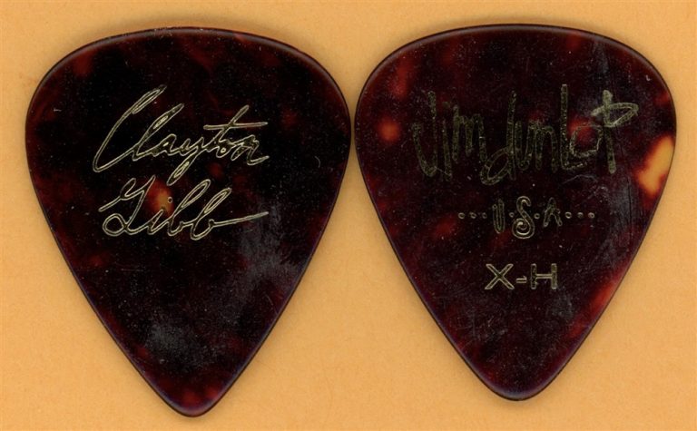 Keb Mo Clayton Gibb Vintage Guitar Pick - 2007 US Tour