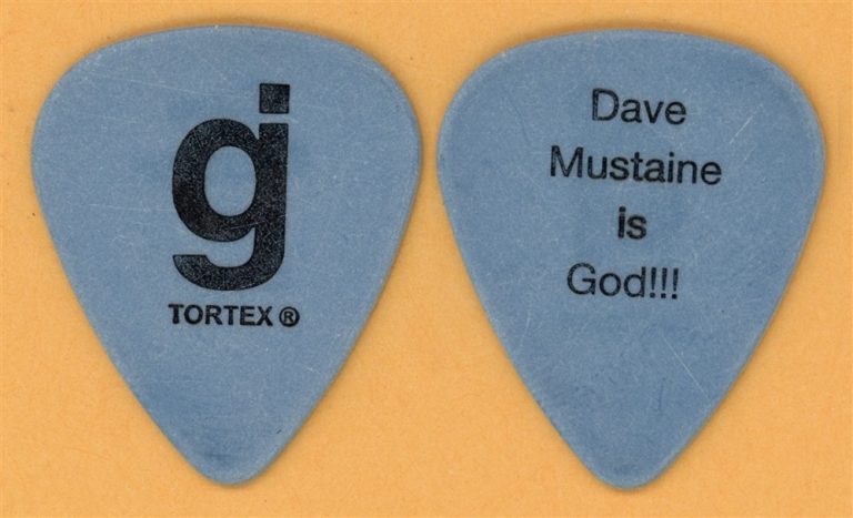 Glassjaw Justin Beck Vintage Guitar Pick - 2003 Worship and Tribute Tour