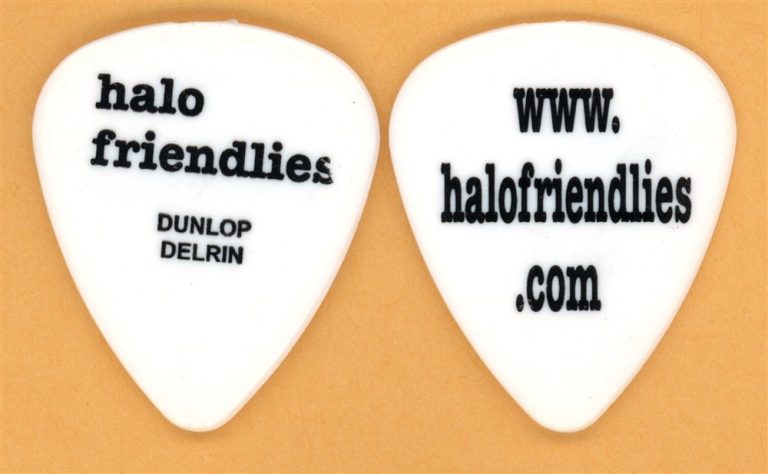 Halo Friendlies Judita Wignall Vintage Guitar Pick - 2002 Get Real Tour