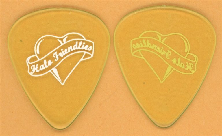 Halo Friendlies Judita Wignall Vintage Guitar Pick - 2002 Get Real Tour